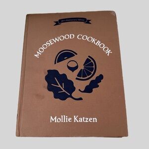 Moosewood Cookbook Vegetarian Mollie Katzen 40th Anniversary Edition Hardcover